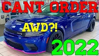 2022 Charger and Challenger: Still CANT Order, AWD (All Wheel Drive) Widebody Scat Pack SRT HELLCAT?