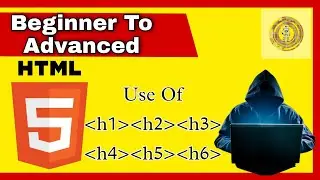 How To Use Heading (h) in HTML/ Coding For Beginners To Advanced/ #Shorts