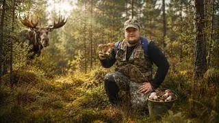 WHITES ARE FINALLY HERE! MOOSE IN FRAME. QUIET HUNT IN THE TAIGA | WILD KITCHEN.