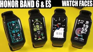 HONOR BAND 6 and HONOR WATCH ES CUSTOM WATCH FACES