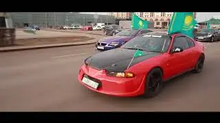 Автопробег в честь дня Первого Президента РК