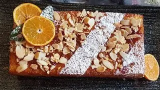 الذ واسرع كيكه برتقال ممكن تذوقيها🍊 تستحق التجربه ككيك يومي للشاي أو القهوة