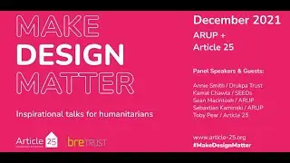 Make Design Matter - December Talk - Article 25