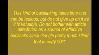 How To Build Backlinks Post Penguin - 2012 and beyond