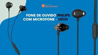 O FONE MAIS BARATO - Fone PHILIPS UE101 com microfone - Saiba mais!