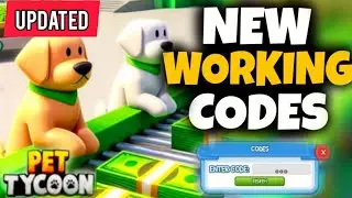 🔥🐱UPDATED PET TYCOON CODES 🔥🔥 REDEEM NOW BEFORE THEY EXPIRE  🔥 UPDATED ROBLOX AUGUST CODES 2024🔥🐈