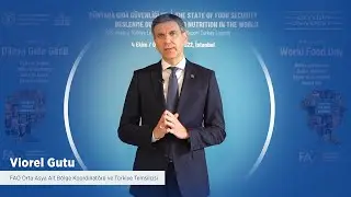 'Dünyada Gıda Güvenliği ve Beslenme Durumu' 2022 Raporu Türkiye Lansmanı - Viorel Gutu