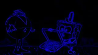 Sonic Dr  Eggman trying to get pizza from SpongeBob But it's Vocoded to Gangsta's Paradise