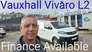 Vauxhall Vivaro Van For Sale In White L2H1 LWB 2021 ULEZ Compliant Euro6 Air Con Finance Delivery