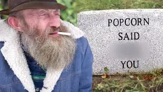 Why was Popcorn Sutton buried twice? and his headstone says what!!??