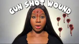 Bullet Wound Makeup Tutorial | Using Scar Wax & 3rd Degree Silicone Gel | Beginner Friendly. #SFX