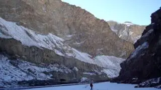 chadar trek small quick video