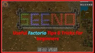 FACTORIO Tips & Tricks | English | Early Game | Lets Learn Factorio | by SeeNo