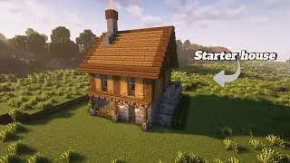 Minecraft very easy and best starter house 🏠 #minecraft#shorts