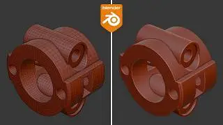 Blender Practice – Modeling a Mechanical Collar Mount (Topology)