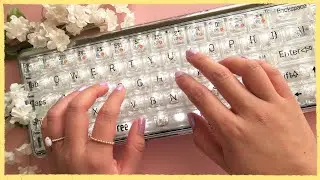 THE Aesthetic Keyboard to Study and Chill With ✨ Lofree 1% Transparent Mechanical Keyboard