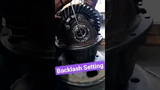 Ashok Leyland Differential Backlash setting #iti #mmv #differential #ashokleyland #autotechedu
