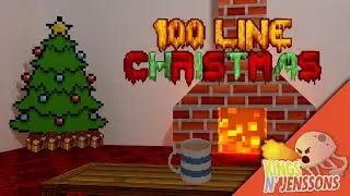 100 Line Christmas Doom 2