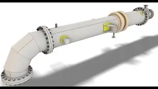 Training Course [Vertical Heat Exchanger], 3D model from A to Z