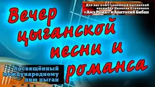 На вечере цыганской песни.