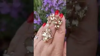 цитрины в серебре 925'#серебро925 #jewelry #натуральныекамни