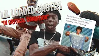 RAPPER “LIL LOADED” SHOT⁉️*CRITICAL CONDITION*