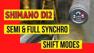 How to change Shimano Di2 shift modes (Synchronized Shift, Manual, Semi-Synch)