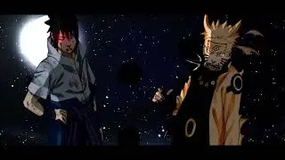 NARUTO AND SASUKE VS MADARA//Manga Naruto Animation