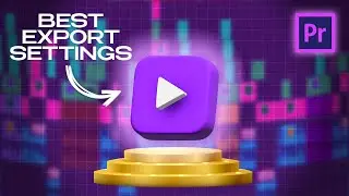 Export HIGH QUALITY but SMALL File Size in Premiere Pro