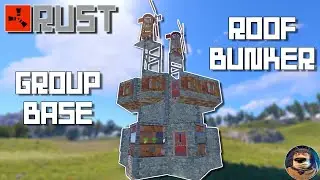 [PATCHED] RUST Roof Bunker Group Base (From Starter) - Boog's Bases