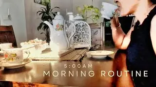 5AM MORNING ROUTINE | Cleaning Motivation | Unleash your productivity with this morning routine