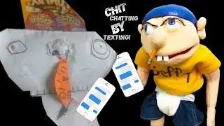 Elmo (Daddy Dad Banana) Text's Jeffy (SuperMarioLogan) | Chit Chatting By Texting! (NEW SERIES!!!)
