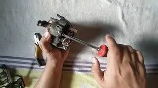 Internal Parts of an Electric Fan
