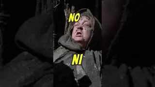 No, no, no, no -- it's not that, it's 'Ni' - Monty Python