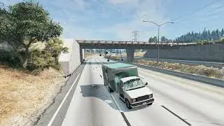 Cars vs Giant Flails BeamNG Drive