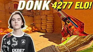 Donk BEST gameplay in Anubis CS2 POV! 🥵