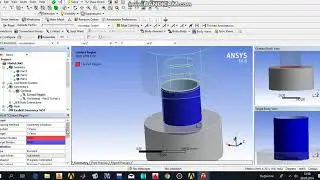 ANSYS Workbench Tutorial  Explicit Dynamics Analysis pipe forming 1