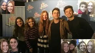 MA RENCONTRE AVEC LES ACTEURS DE SOY LUNA w/ KAROL SEVILLA, RUGGERO PASQUARELLI