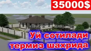 Уй сотилади термиз шахрида 2,7 сотих ипотекаси кредит бор