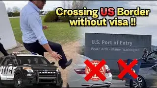 Crossing US Border without VISA or Passport 🇺🇸 | Peace Arch | Canada Vlogs | International Student
