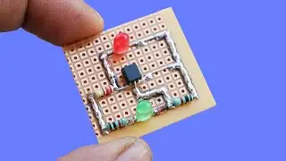 18650 Lithium Battery Charger Indicator Circuit | Battery Low Full Indicator