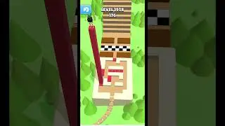 Gameplay top mobile games Relaxing n satisfying game iOS/ANDROID Stacky Dash  #shorts Level 1938