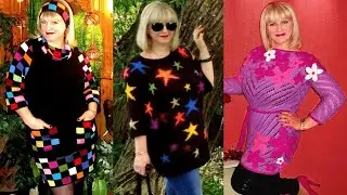 My original works. Knitted tunics, tops, coats, knitting and crocheting.