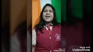 Republic day speech by students of St John's school Sambalpur