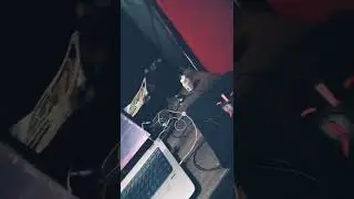 working on project