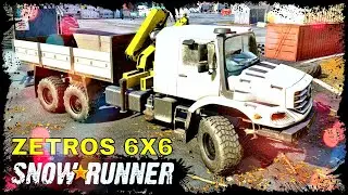 [SNOWRUNNER] DÉDÉ LE DEPANNEUR / MERCEDES BENZ ZETROS