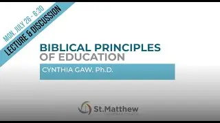 Biblical Principles of Education