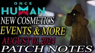 Once Human - Patch Notes | New Cosmetics | Events | Memetic Specialization Memory & More