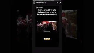 Terence Crawford in Bangkok Trying To Find Food, They Cook Cockroaches And Worms On The Street 😂😂