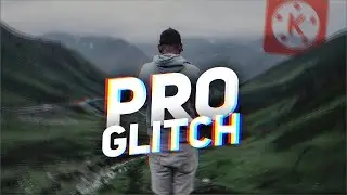 how to do glitch effect in Kinemaster | Create glitch effect after effects l text animation effects